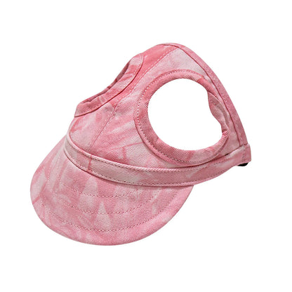2025 Pet Outdoor Supplies Large And Small Dogs And Cats Sunshade Dew Ears Puppy Ducks Tongue Comfortable Baseball Cap Headwear