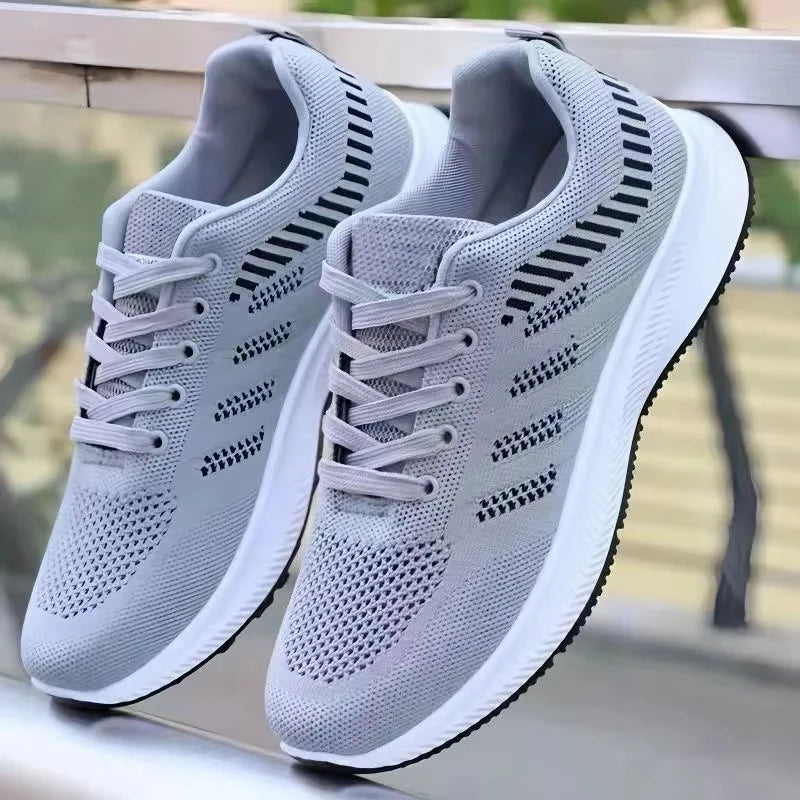 Shoes for Men Casual Slip on Fashion Sneakers Breathable Running Shoes Outdoor Walking Training Tennis Shoes