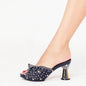 shoes for women 2025 Sexy slippers  High heels Nigeria Africa  Suitable for Party  wedding Birthday Wearing slipper