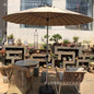 Cross-border outdoor  mid-column  outdoor sun  camping  courtyard leisure  B & B garden