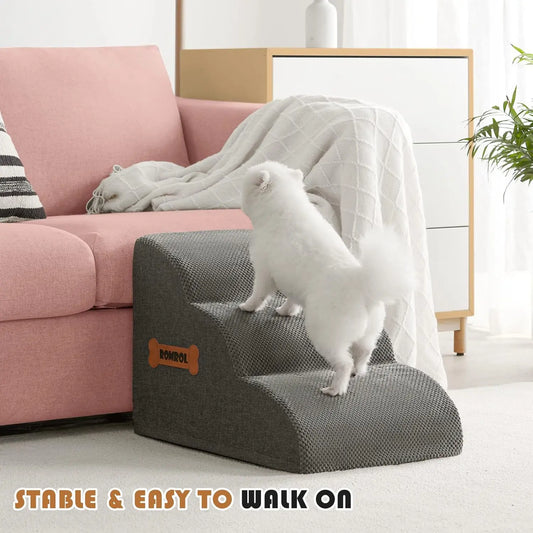 Pet Staircase Steps, Small Pet Bunk Bed, Small Sofa, Ladder, Ladder, Climb, High Slope, Non-slip Pet Supplies