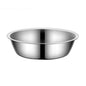 Pet Supplies Large Capacity Dog Bowl Non-rust Stainless Steel Cat Water Feeder Bowls Silver Pet Food Container Kitten