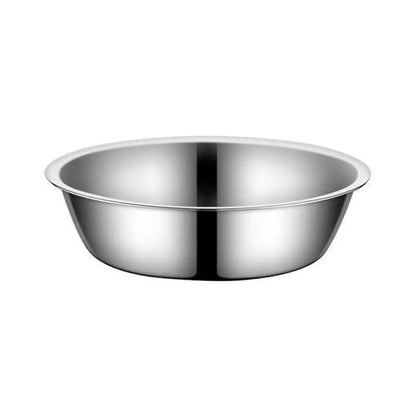 Pet Supplies Large Capacity Dog Bowl Non-rust Stainless Steel Cat Water Feeder Bowls Silver Pet Food Container Kitten
