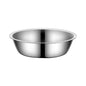 Pet Supplies Large Capacity Dog Bowl Non-rust Stainless Steel Cat Water Feeder Bowls Silver Pet Food Container Kitten