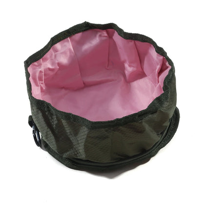 Portable Pet Water Food Feeder Bowl convenient Collapsible Feeding Water For Dog Puppy Cat Outdoor Folding Bowl Pet Supplies