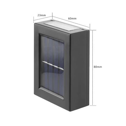 Solar Porch Light Outdoor Path Lamp Waterproof Fence Sconce Lamp Garden Villa Courtyard Park Lighting Ornament Light outdoor New